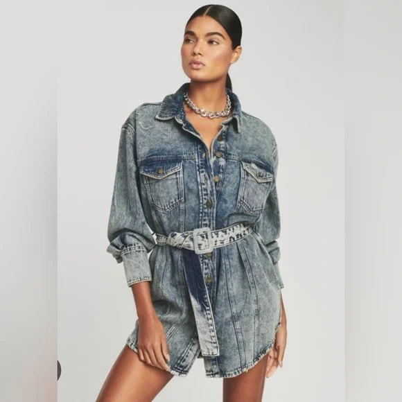 Retrofete | Dresses | Retrofete Odette Denim Shirtdress Xs Nwt | Poshmark Retrofete | Dresses | Retrofete Odette Denim Shirtdress Xs Nwt | Poshmark